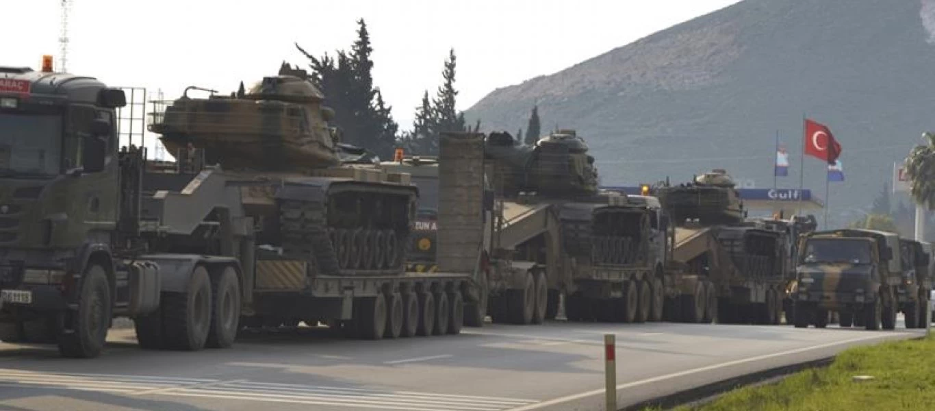 ΓΕΕΘΑ: «Tρεις τουρκικές Ταξιαρχίες, 2.535 άρματα, ρουκετοβόλα, ΤΟΜΑ κλπ. εισέβαλαν στην Συρία»!